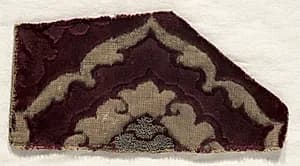 Velvet Fragment by Unknown Artist