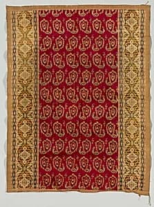 Velvet Panel "Kashan Velvet" by Unknown Artist