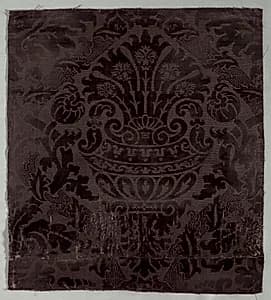 Velvet Textile by Unknown Artist