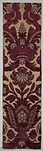 Velvet Textile by Unknown Artist