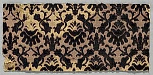 Velvet Textile by Unknown Artist