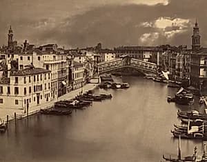 Venice in Moonlight by Carlo Naya (Italian, 1816–1882)
