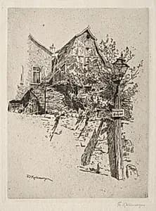 Verlorener Winkel by Friedrich Kallmorgan (German, 1856–1924)
