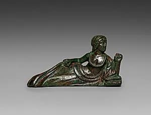 Vessel Ornament of Banqueter by Unknown Artist