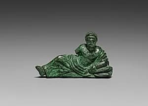 Vessel Ornament of Banqueter by Unknown Artist