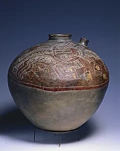 Vessel with Oculate Being by Unknown Artist
