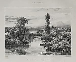 View near Alençon by Jules Dupré (French, 1811–1889)