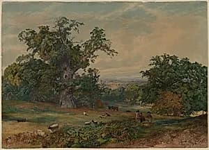 View near Bedford by Bradford Rudge (British, 1805–1885)