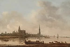 View of Emmerich by Jan van Goyen (Dutch, 1596–1656)