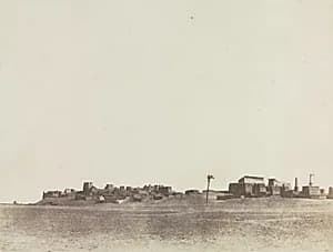 View of Luxor by John Beasley Greene (American, 1832–1856)