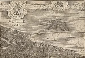 View of Venice by Jacopo de' Barbari (Italian, 1440/50-before 1515)