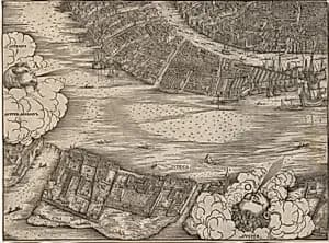 View of Venice by Jacopo de' Barbari (Italian, 1440/50-before 1515)