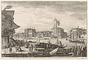 Views of Venice:  Cannaregio by Michele Marieschi (Italian, 1710–1743)