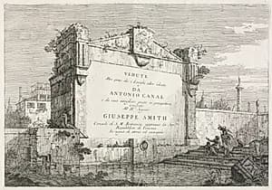 Views: Title Page by Antonio Canaletto (Italian, 1697–1768)