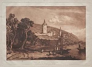 Ville de Thun by Joseph Mallord William Turner (British, 1775–1851)