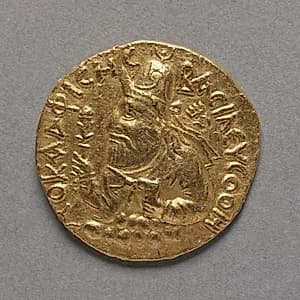 Vima Kadphises (obverse) by Unknown Artist