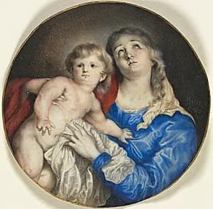 Virgin and Child by Anna Maria Carew (British)