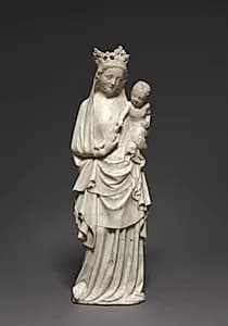 Virgin and Child with a Bird by Unknown Artist