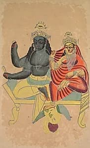 Vishnu and Lakshmi by Unknown Artist