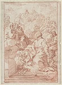Vision of St. Philip Neri by Carlo Maratti (Italian, 1625–1713)