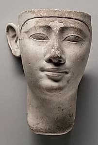 Votive Head of a King by Unknown Artist
