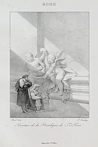 Voyage en Italie en 1822 by Jean-Baptiste Isabey (French, 1767–1855)