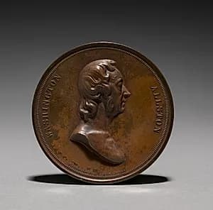 Washington Allston Medal by Charles Cushing Wright (American, 1853)