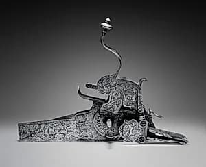 Wheel-Lock from a Hunting Gun by Unknown Artist