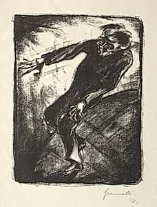 Whirling by Walter Grammatté (German, 1897–1929)