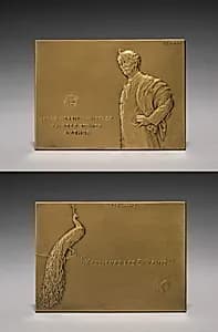 Whistler Medal by Victor D. Brenner (American, 1871–1924)