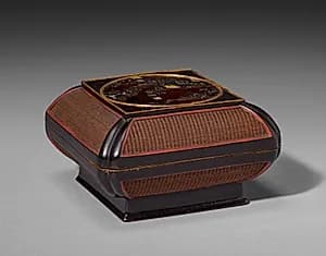 Wickerwork Box by Unknown Artist