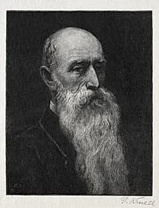 William Morris Hunt by Gustav Kruell (American, 1843–1907)