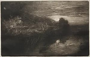 Winchelsea Canal by Francis Seymour Haden (British, 1818–1910)