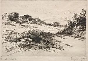 Windmill Hill, No. 1 by Francis Seymour Haden (British, 1818–1910)
