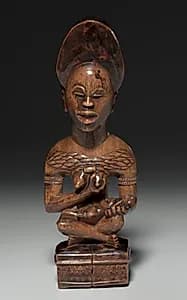 Woman and Child by Unknown Artist