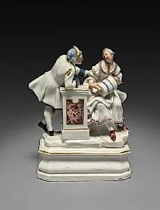 Woman and Man by Unknown Artist