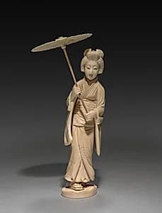Woman Carrying a Parasol by Unknown Artist