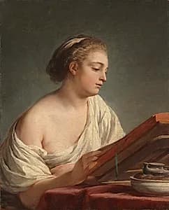 Woman Reading by Nicolas-Bernard Lépicié (French, 1735–1784)