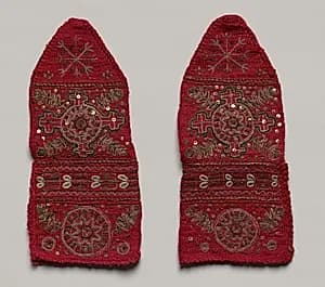 Woman's Bridal Socks by Unknown Artist
