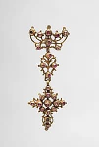 Woman's Costume (Pendant) by Unknown Artist