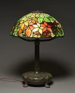 Woodbine Table Lamp by Clara Wolcott Driscoll (American, 1861–1944)