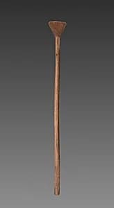 Wooden Staff or Support by Unknown Artist