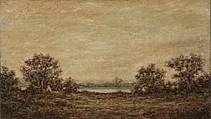 Yellow Light by Ralph A. Blakelock (American, 1847–1919)