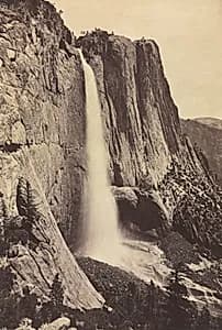 Yosemite Falls by Eadweard J. Muybridge (American, 1830–1904)