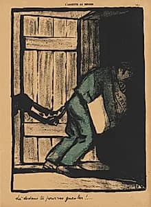 You can bawl... by Félix Vallotton (Swiss French, 1865–1925)