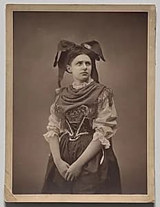 Young Alsacienne Woman by Adolphe Braun (French, 1812–1877)