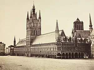 Ypres, Belgium by Auguste-Rosalie Bisson (French, 1826–1900)