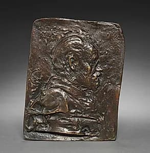 Zola by Alexandre-Louis-Marie Charpentier (French, 1856–1909)