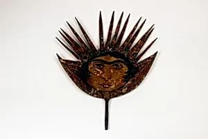 Head for Banner Staff by Unknown Artist