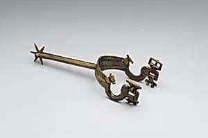 Pair of Rowel Spurs by Unknown Artist